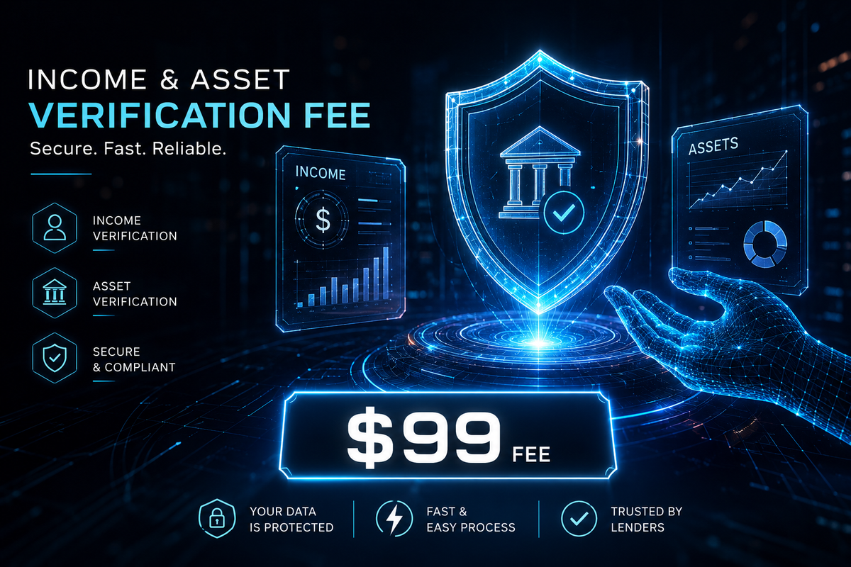 Income & Asset Verification Fee