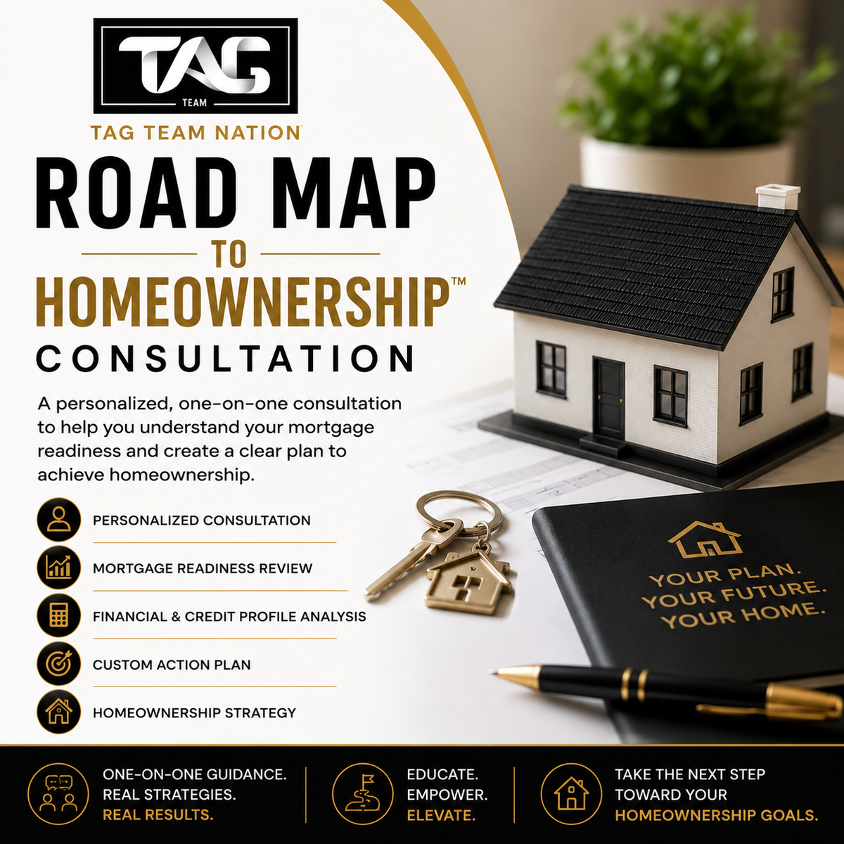 Road Map to Homeownership™ Consultation & Mortgage Readiness Assessment