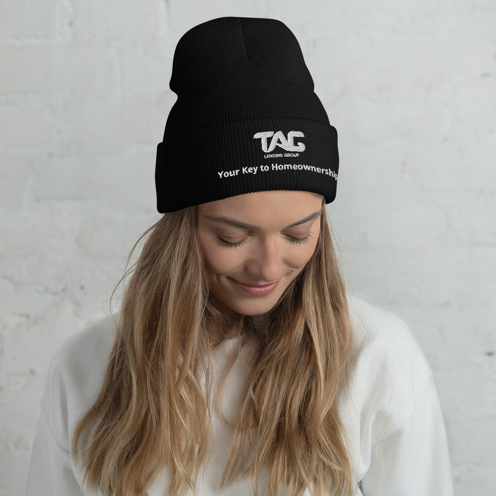 Personalized TAG Cuffed Beanie