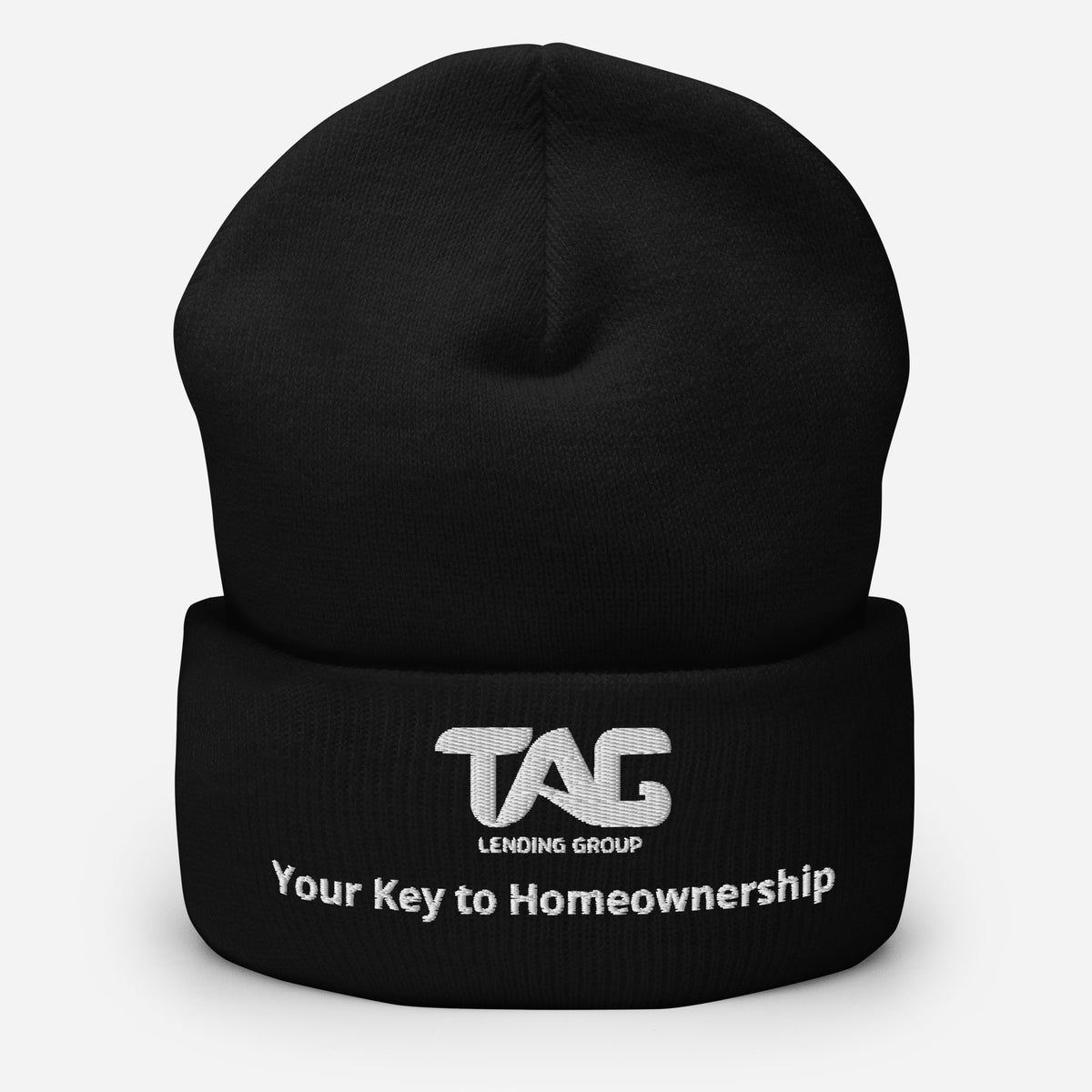 Personalized TAG Cuffed Beanie