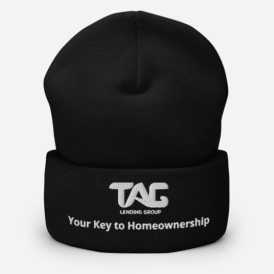 Personalized TAG Cuffed Beanie