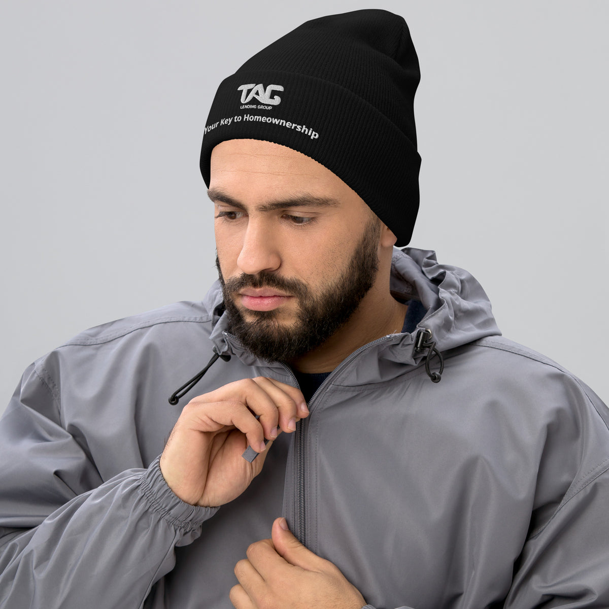 Personalized TAG Cuffed Beanie