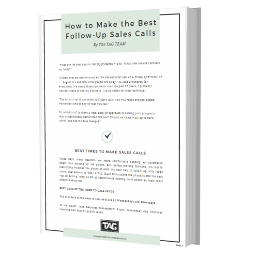 How to Make the Best Follow-Up Sales Calls