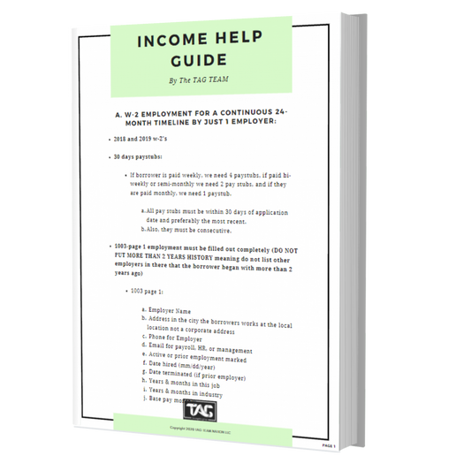 Income Help Guide