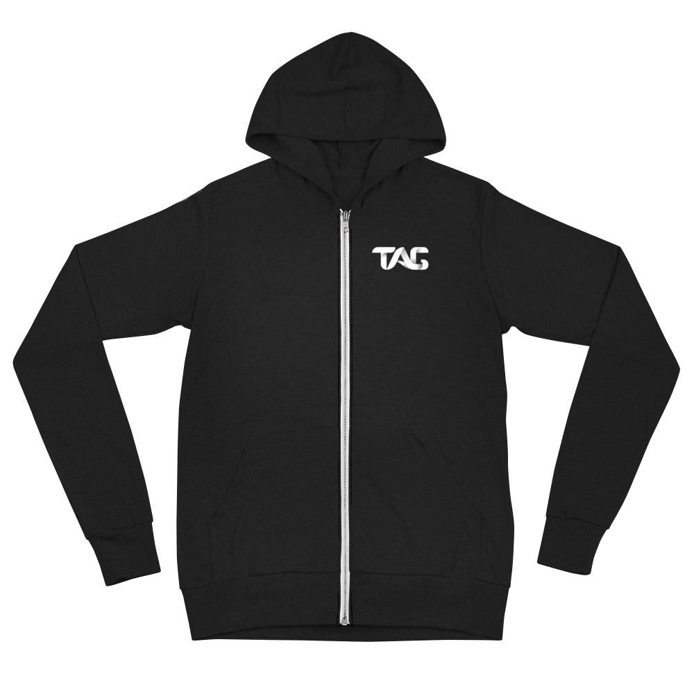 TAG Unisex Zip Hoodie